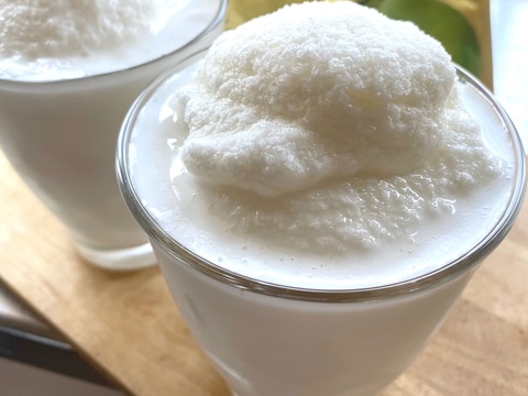 ココナッツミルク風味のフラッペ☆グラニータ